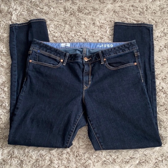 Gap always skinny indigo jeans sz 16 in EUC - Picture 3 of 6